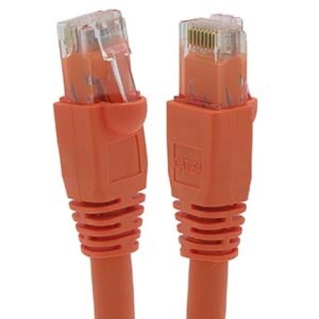 BESTLINK NETWARE CAT6A UTP Ethernet Network Booted Cable- 50ft- Orange 100763OR